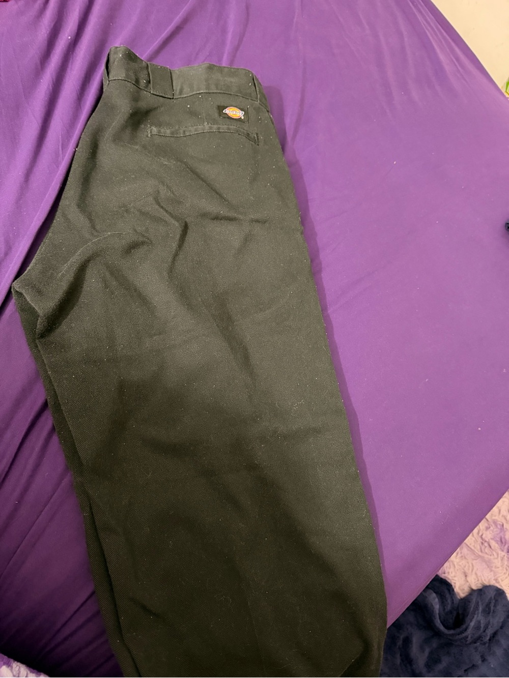 Dickies Men’s Black Straight Chino Work Pants